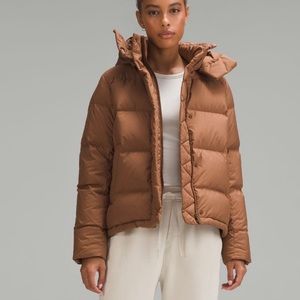 lululemon athletica Brown Puffer Jacket